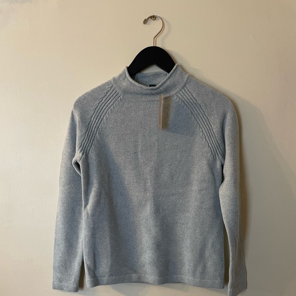 NWT J. Crew 1988 Rollneck Sweater in Merino Wool - Picture 3 of 4